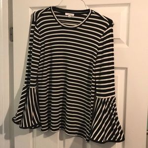 Avery Bell Sleeve Knit Top